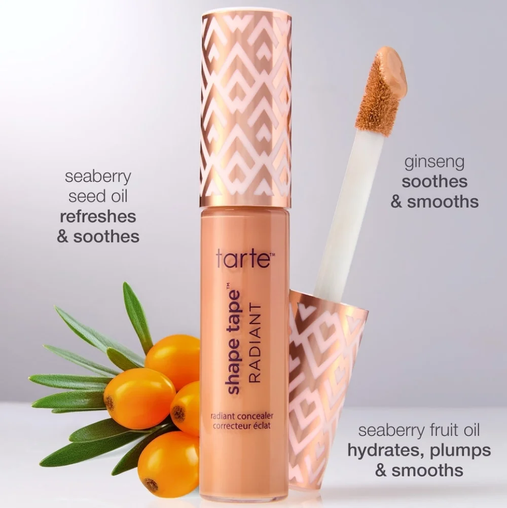 47S Tan Deep Sand Tarte Shape Tape Radiant Concealer Tan Deep Warm Brand New